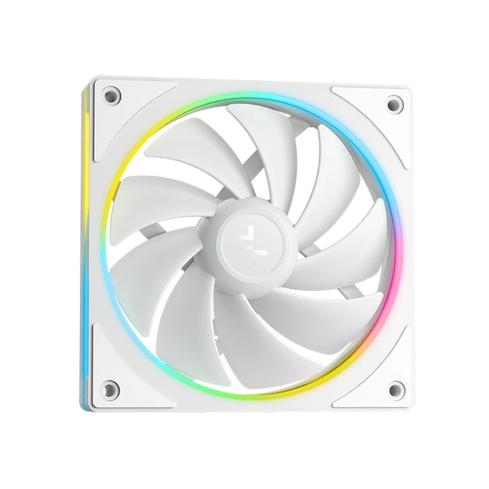 Deepcool CPU Cooler Liquid LM360 WH ARGB with 2.4" LCD Screen view 5